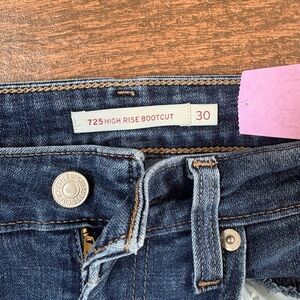 Levi's Women's High Rise Bootcut Jeans - Dark Blue